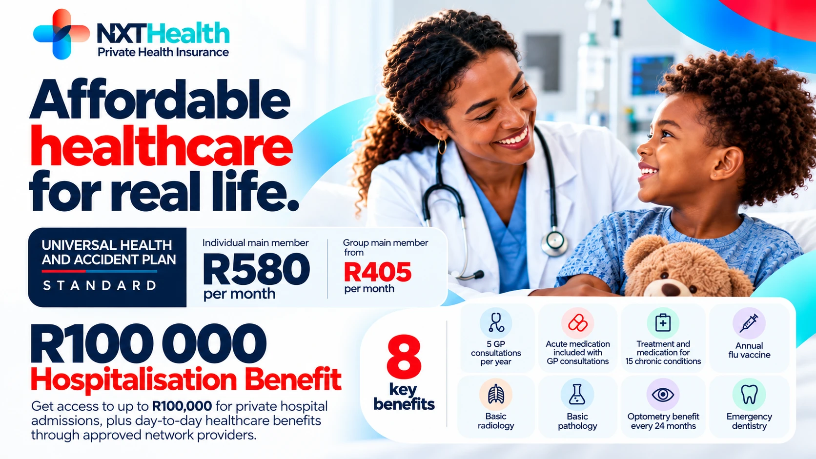 Universal Health Standard plan creative